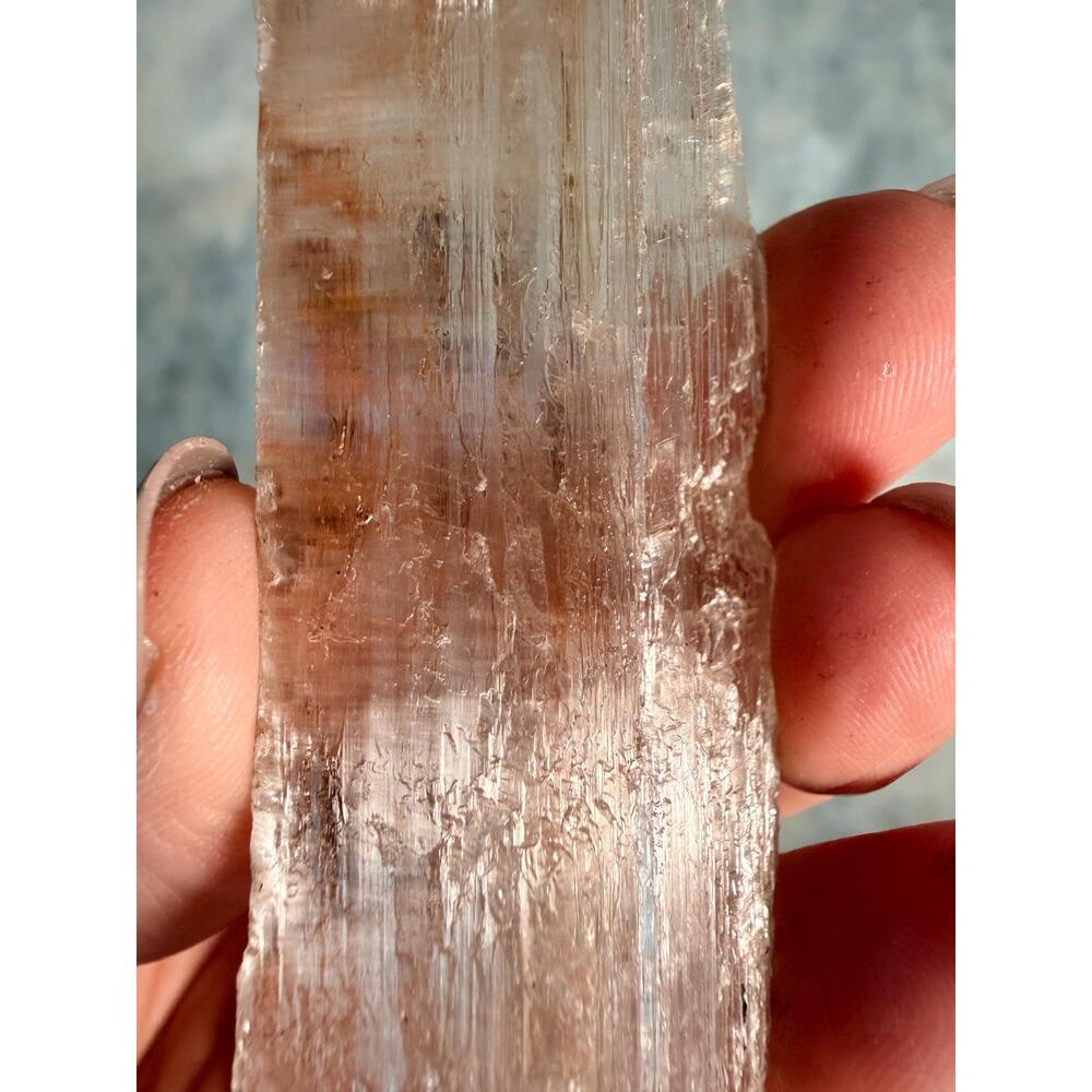 Naica Selenite with Inclusions Mexico – Purification & Grounding Crystal - Picture 10 of 10